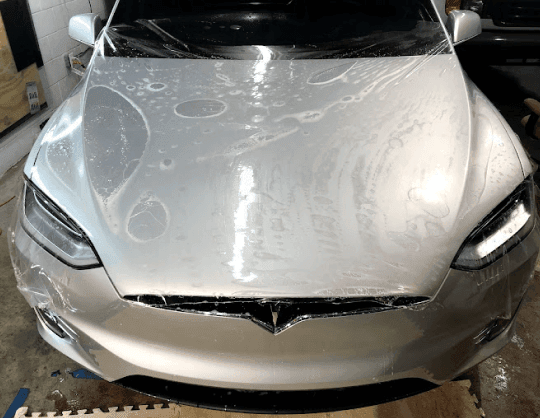 XPEL paint protection film shielding a vehicle