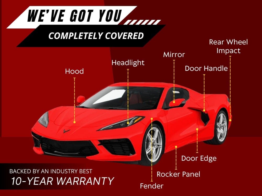XPEL paint protection film installed by WildWrapz