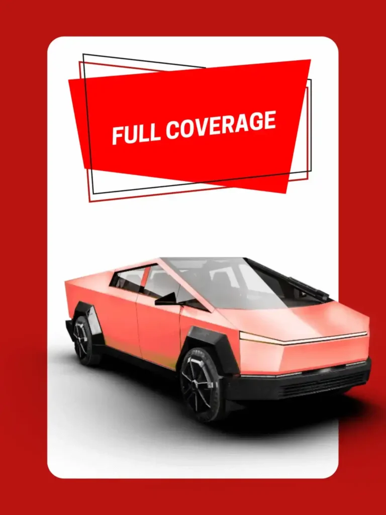 Cybertruck paint protection film by WildWrapz in Maryland