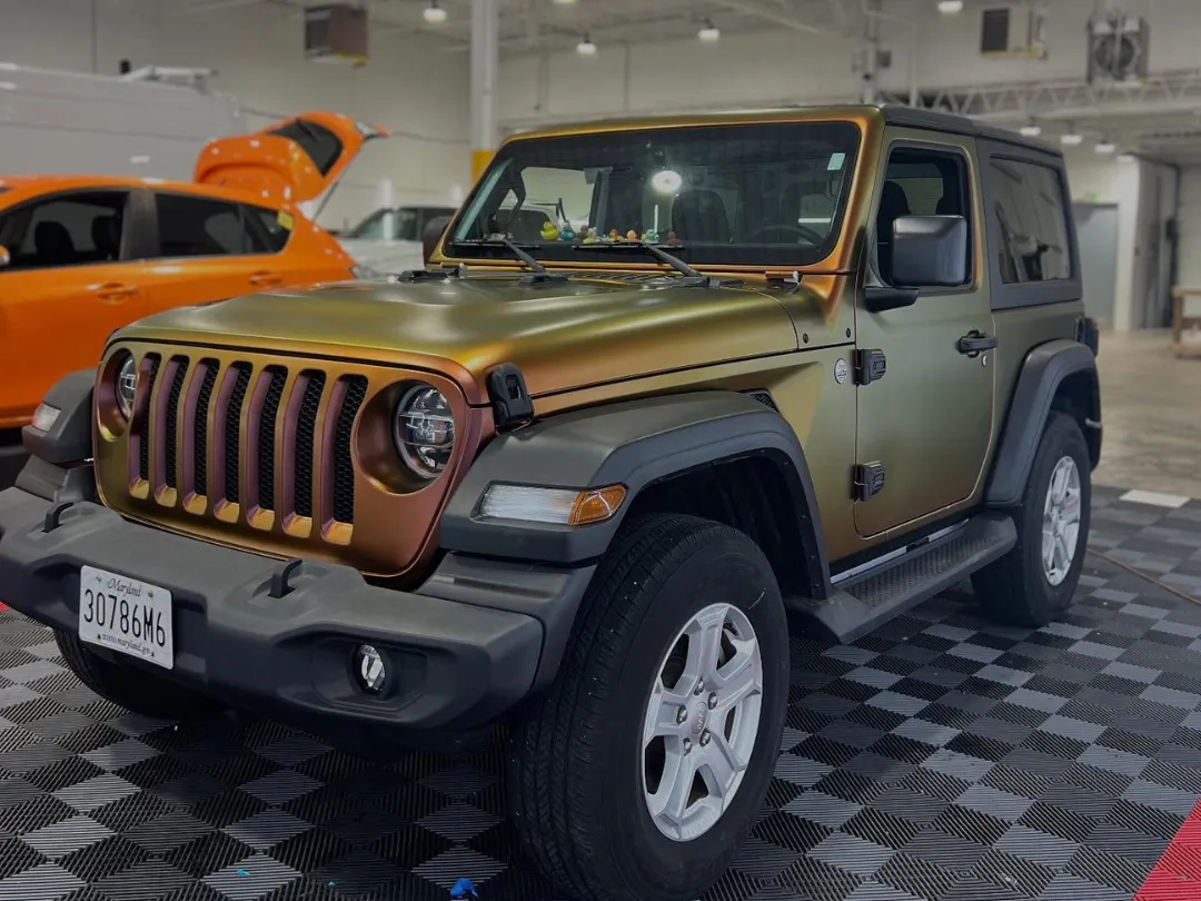 Premium color-change vinyl wrap by WildWrapz