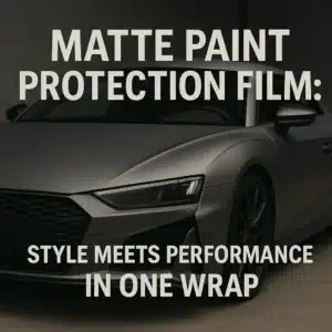 Matte Paint Protection Film: Style Meets Performance in One Wrap