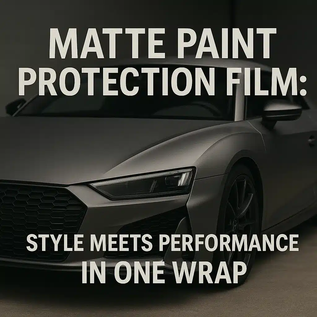 Matte Paint Protection Film: Style Meets Performance in One Wrap