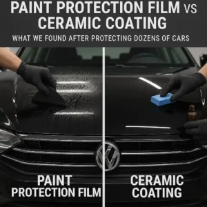 Paint Protection Film vs Ceramic Coating What We Found After Protecting Dozens of Cars