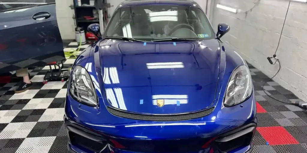 Waxing Paint Protection Film