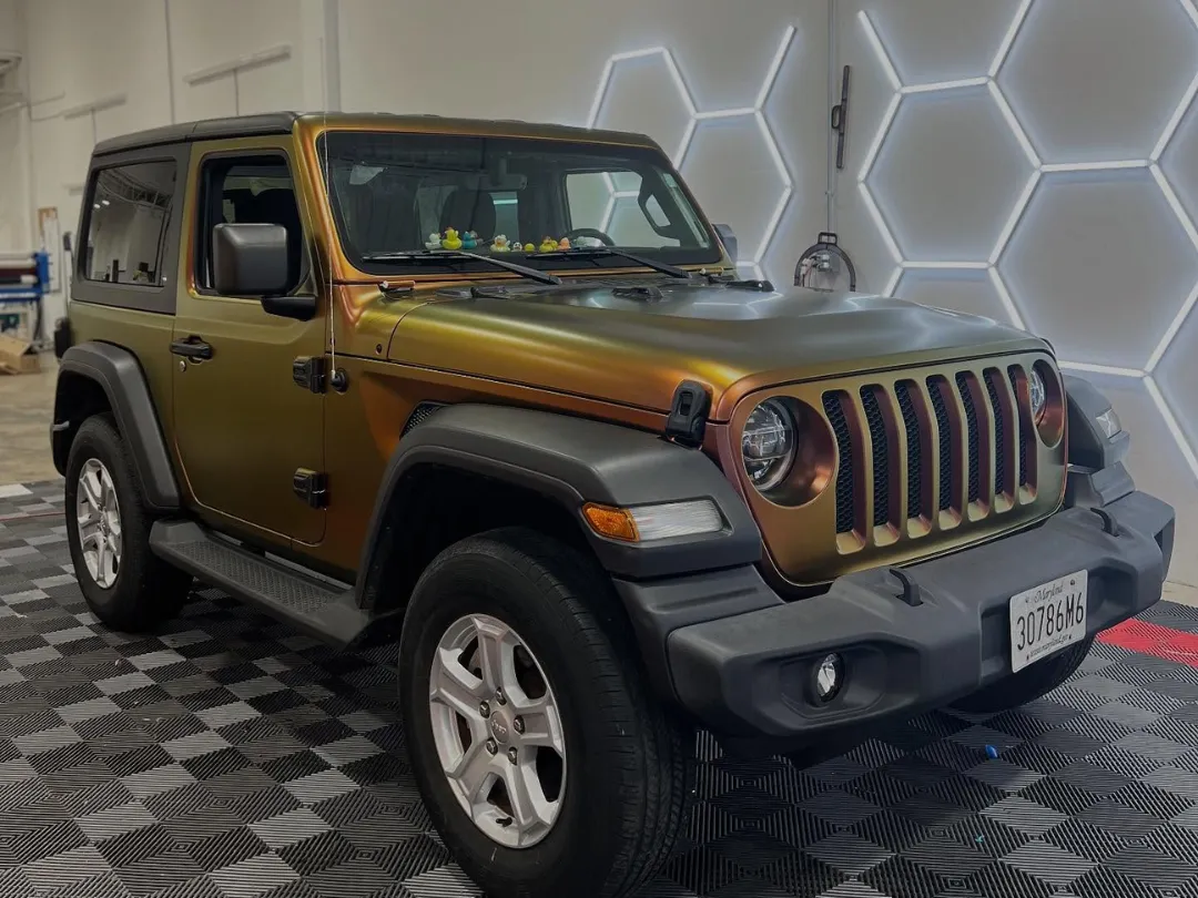 Premium Vinyl Wrap in Sparks 4